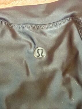 Lululemon Black Athletic top with Logo